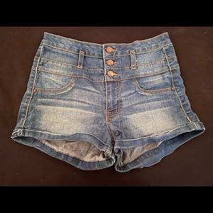 Refuge super cute high waisted jean shorts!
